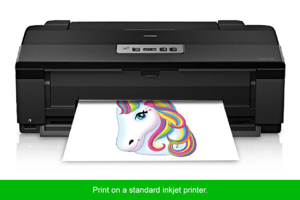 Starvinyls Ltd Ink Jet Printer Transfer Paper for Light Garments
